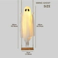 thumbnail image 3 of PRETXORVE Halloween Decorations, Halloween Fall Decor, Ghost Hanging Halloween Outdoor Decoration, 3 of 7