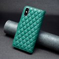 thumbnail image 6 of Stylish PU Leather Wallet Case for iPhone XS/X, with Magnet Card Storage Adjustable Kickstand Flip Folio Cover for iPhone XS/X (5.8 Inch),Green, 6 of 9