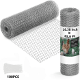 thumbnail image 1 of Chicken Wire Poultry Wire Netting Hexagonal Galvanized Mesh Garden Fence Barrier for Pet Rabbit Chicken Fencing, 1 of 7