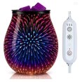 thumbnail image 1 of Calentador eléctrico de cera derretida Leyoue 3D Glass Fireworks, 7 colores, 1 of 6