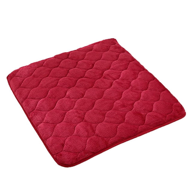 Cojín De Silla Con Lazos Para Sillas De Comedor, Respaldo Suave Y Espesado Para El Invierno