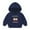 Navy, variant on Zwiiyzr 2025 Girls' Sweatshirts Half Zipper Long Sleeve Pullover Tops Crop Tops Kids Fleece Sweatshirts For 5-14 Years Khaki