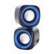 thumbnail image 1 of Ezeey 2Pcs A1 Mini Altavoz de escritorio Multimedia Audio portátil Subwoofer USB Altavoz compacto estéreo Jack de 3,5 mm Eigraketly DZ5199-06B, 1 of 2