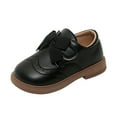 thumbnail image 2 of YHAJBS Girls Patent Leather Oxford Shoes Mary Jane Flats Bow School Uniform mps, 2 of 5