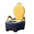 thumbnail image 2 of Inodoro para bebés, asiento de inodoro para niños, asiento de inodoro de PU para bebés, orinal, asiento de inodoro True Excellence, 2 of 10