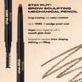 thumbnail image 3 of Lápiz de cejas Milani Stay Put Brow Sculpting Espresso x2, 3 of 7