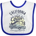 thumbnail image 3 of Inktastic California West Coast Boys or Girls Baby Bib, 3 of 4