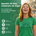 thumbnail image 6 of Womens Top O The Morning to Ya T shirt Funny Green St Patricks Day Saying Tee Womens Graphic Tees, 6 of 9