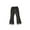 Dark Gray, variant on Maean 3-8T Girls Pant Flared Leg Elastic Waist Ruffle Hem Bell Bottom Lounge Pants Toddler Cute Leggings Trousers