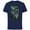 Navy, variant on Disney Wish Asha and Star Time to Shine - Short Sleeve Cotton T-Shirt for Adults - Customized-Black