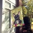 thumbnail image 2 of Easter Eggs French Bulldog Black Flag Canvas House Size, 2 of 4