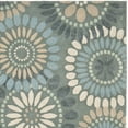 thumbnail image 5 of SAFAVIEH Jardin Dorothea Floral Wool Area Rug, Grey/Blue, 8' x 10', 5 of 7