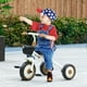 thumbnail image 2 of Triciclo para Niños Qaba con Asiento Ajustable, Canasta y Timbre Blanco, 2 of 9