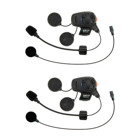 - Sena SMH5 Dual Motorcycle Bluetooth Headset & Intercom SMH5D-UNIV