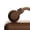 Caramel Brown, variant on Derma Roller for Men & Women - Personal Cosmetic Beauty Tool 0.25mm - Titanium