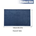 thumbnail image 2 of Kaireo Throw Blanket Soft Plush, 40x28 Inch Lightweight Cozy Navy Blue Blanket for Sofa, Bed, Couch – Travel, Home, Office Use, 2 of 2