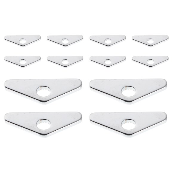 OUNONA 12Ud De Montaje Para Empaquetadura En Tapa De Para Vehículos Plata