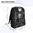 thumbnail image 2 of Nightmare Before Noël Sacs à Dos pour Enfants Sac d'École Sac à Dos Décontracté pour Voyage Randonnée, 2 of 5