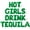 Green, variant on Letter Balloons - HOT GIRLS DRINK TEQUILA 16" Inch Alphabet Letters Foil Mylar Balloon Bachelorette Party Banner (Rose Gold)