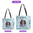 thumbnail image 5 of Just a Certified Nursing Assistant Cna Who Loves Her English Springer Spaniel All Over Print 3D Canvas Tote Bag Springers Dog Lover Gifts Reusable Handbag - 00003, 5 of 5