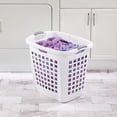 thumbnail image 3 of Sterilite Ultra™ Easy Carry Hamper - White, 3 of 6
