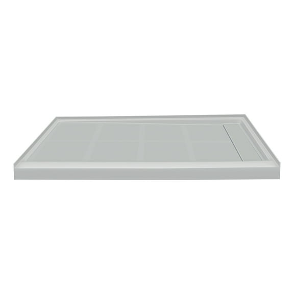 Transolid Trs_Fl4832r Fl-Series 48" X 32" Rectangular Shower Base - Grey