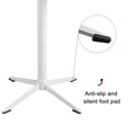 thumbnail image 3 of Modern Dining Table, Thickness MDF top white kitchen bar Table，Mid-Century modern dinning Table for Kitchen Dining Room & Living Room., 3 of 5