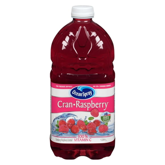 Cocktail aux Canneberges et Framboises Ocean Spray 1,89 l