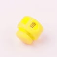 thumbnail image 5 of 50pcs Plastic Cord Locks Double Hole End Spring Toggles for Bags, Paracord, Jackets, Luggage Yellow One Size, 5 of 5