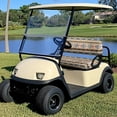 thumbnail image 4 of Pzuqiu Golf Cart Seat Cover Set - Breathable Stretchable Polyester | All-Weather Protection, Easy Install | Fits EZGO, Club Car, Yamaha, 4 of 10