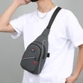 thumbnail image 6 of Aihimol Crossbody Backpack Men's And Women's Shoulder Backpack , Lightweight Single Strap Backpack Hiking Sling Bag Backpack Hiking Cycling, 6 of 7