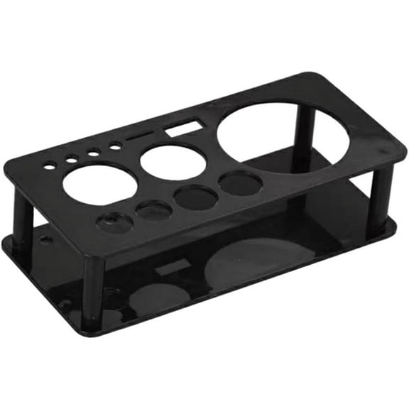 Professional Cocktail Shaker Stand, Bartender Kits Storage Stand, Bartending Tool Holder for Bar Cocktail, Black