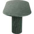 thumbnail image 4 of Meridian Furniture Messina Green Marble Dining Table, 4 of 10