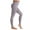 Gray, variant on WIZUTIZ Yoga Pants Women Lightweight Stylish Fitted Yoga Sweatpants Spandex Elastic High Rise 7/8 Length Pants Solid Pants for Ladies Tiktok Trend Items Club Gray