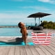 thumbnail image 4 of Bolso de playa grande - Forro resistente al agua - Bolso de hombro para gimnasio Playa Viajes Adepaton BST3008662-1, 4 of 5