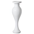 thumbnail image 3 of Decorative Large White Trumpet Design Modern Flower Floor Vase, for Living Room, Entryway or Dining Room, 32 Inch, 3 of 8
