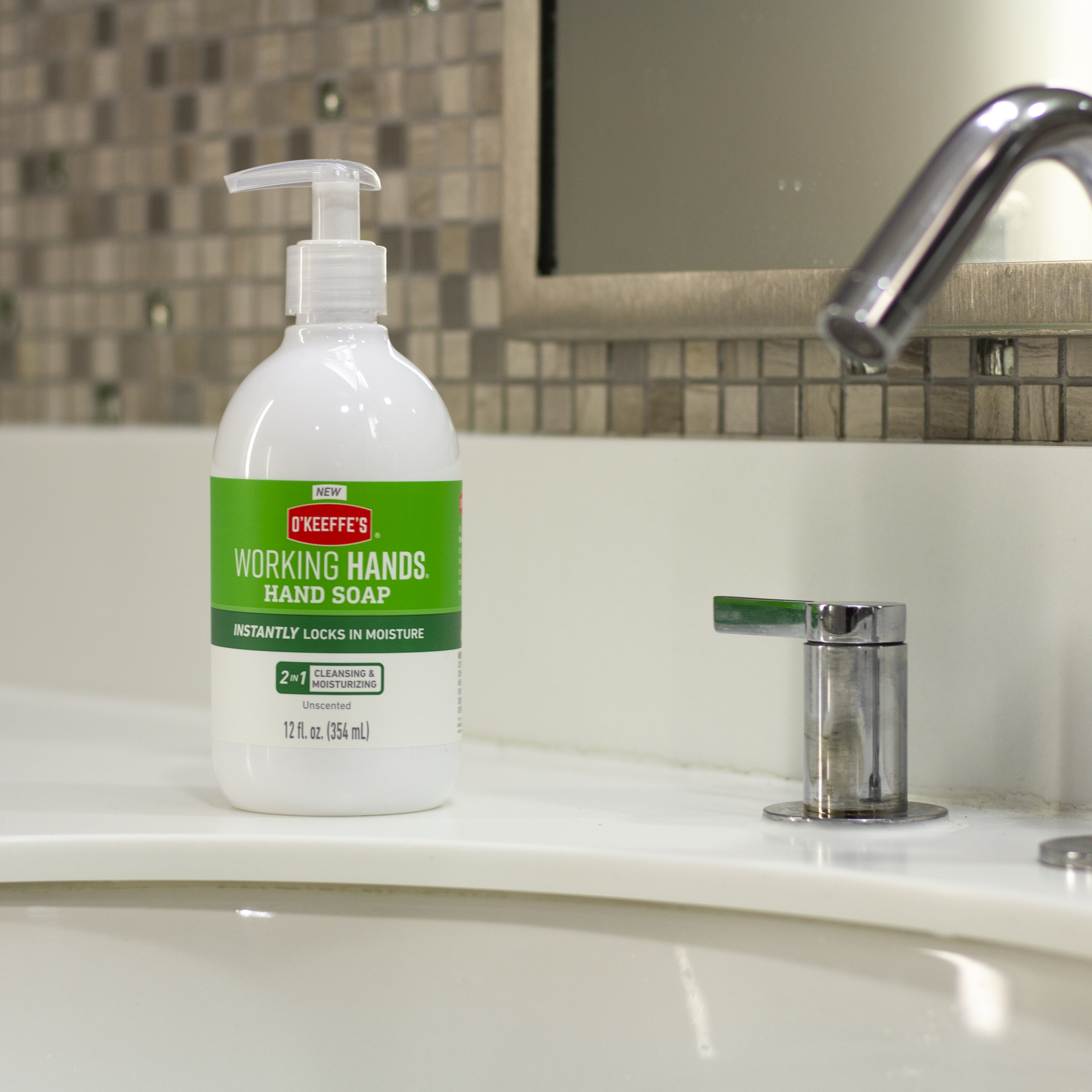 O'Keeffe's Working Hands Moisturizing Liquid Hand Soap, Unscented, 12 fl oz (354 ml) - image 3 of 13