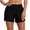 Black, variant on Women's High Waisted Swim Board Shorts UPF 50+ Quick Dry Swim Bottom With Zipper Pockets,L,Army Green