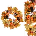 thumbnail image 6 of Naiyafly Halloween Holiday Wreath Thanksgiving Decorative Wreath Pumpkin Garland Home Decoration, 6 of 6