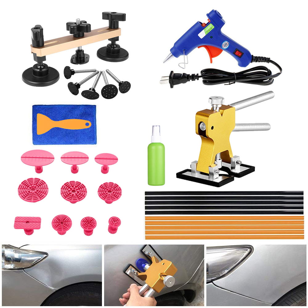 Paintless Dent Repair Remover, Car Dent Puller Tools with ...