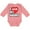 Mauve, variant on Inktastic I Love My Nanny Boys or Girls Long Sleeve Baby Bodysuit