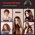 thumbnail image 6 of DEER BEAUTY Professional Standing Hooded Hair Dryer, Ionic Bonnet Dryer with 3 Heat Settings, Mobile Base Hood Hair Dryer for Home and Salon, 6 of 9