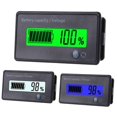 thumbnail image 1 of Medidor de capacidad de batería de 3 piezas 12V-84V Pantalla LCD Indicador de porcentaje Probador de voltaje Adecuado para motocicleta RV Marina Barco, 1 of 5
