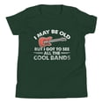 thumbnail image 2 of I May Be Old But I Got To See All The Cool Bands Lovers T-Shirt (Forest, S), 2 of 2