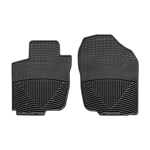 WeatherTech All-Weather Floor Mats compatible with 2006-2012 Toyota RAV4 - 1st Row (Driver & Passenger), Black