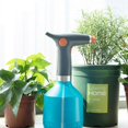 thumbnail image 2 of Luxcidy 1L Electric Spray Bottle, 3.7V Electric Plant Mister with Adjustable Spout of Water Mist or Water Column, Rechargeable Spray Bottle for Garden, Cleaning (Blue), 2 of 8