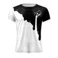 thumbnail image 4 of Camiseta con escote de verano a la moda para hombre Patrón de impresión 3D Manga corta Pompotops  oipoqjl6121, 4 of 5