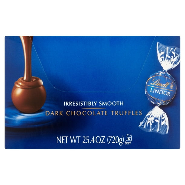 Lindt Lindor Dark Chocolate Truffles, 60 count, 25.4 oz