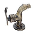 thumbnail image 4 of VONKY Vintage Wash Machine Faucet Zinc Alloy Copper Valve Core Kitchen Bathroom Retro Water Tap, Bronze, 4 of 9