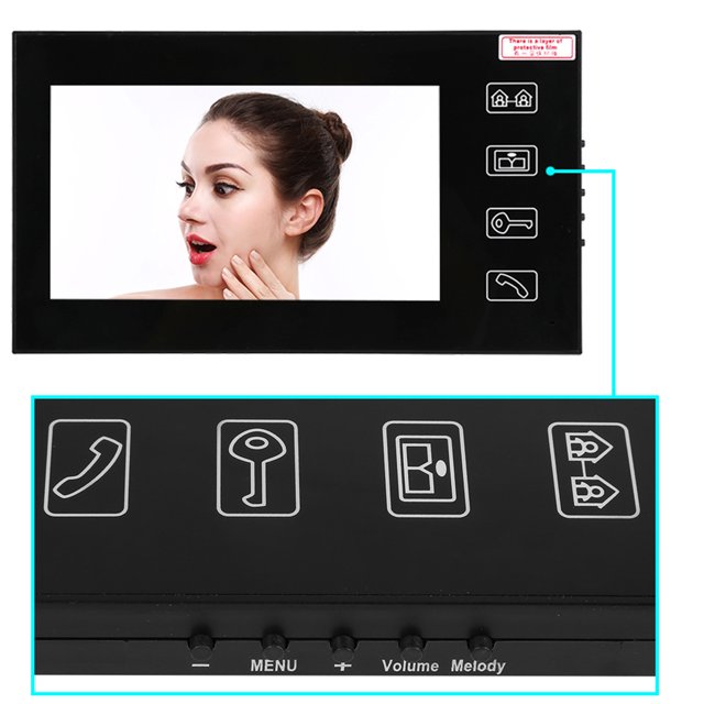 System, Standalone Keypad Indoor LCD Monitor Phone , For Apartment Villa